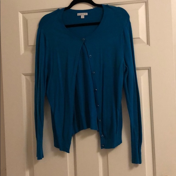 New York & Company Sweaters - Blue cardigan